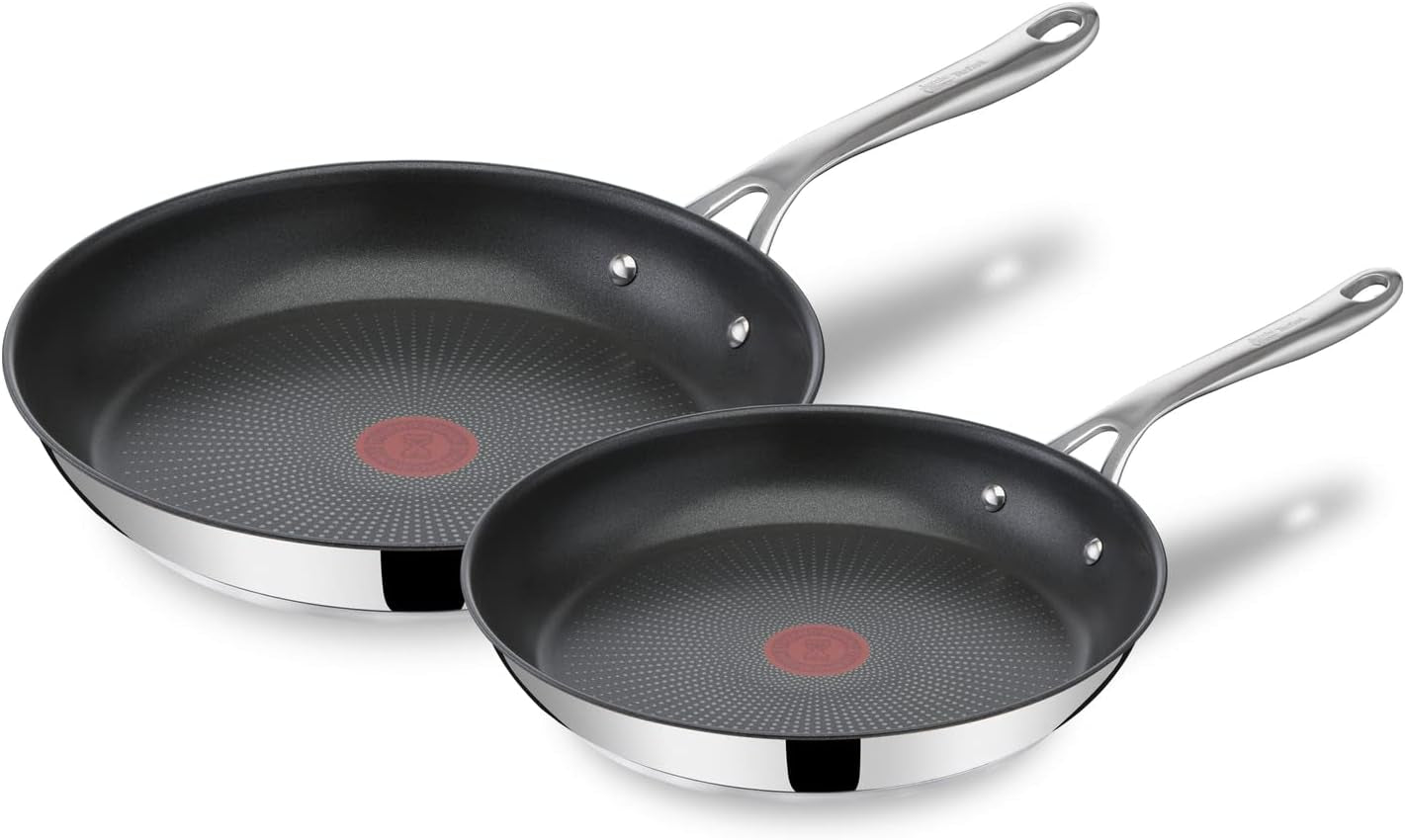 Tefal Jamie Oliver Cook'S Direct, nepřilnavý, vhodný na indukci, vhodné do trouby Hrnce a pánve Naty Shop Bez receptáře 24, 28 cm