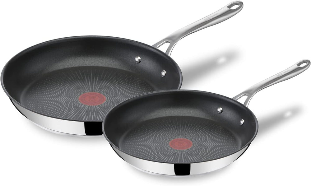 Tefal Jamie Oliver Cook'S Direct, nepřilnavý, vhodný na indukci, vhodné do trouby Hrnce a pánve Naty Shop Bez receptáře 24, 28 cm