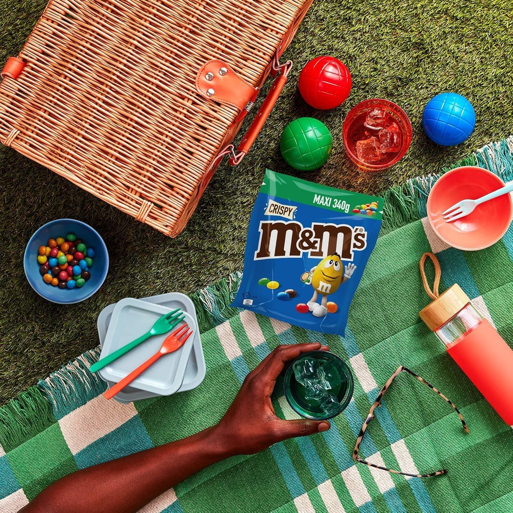 M&M'S Křupavé, čokoládové lupínky s křupavým jádrem Naty Shop Chocolate Candies