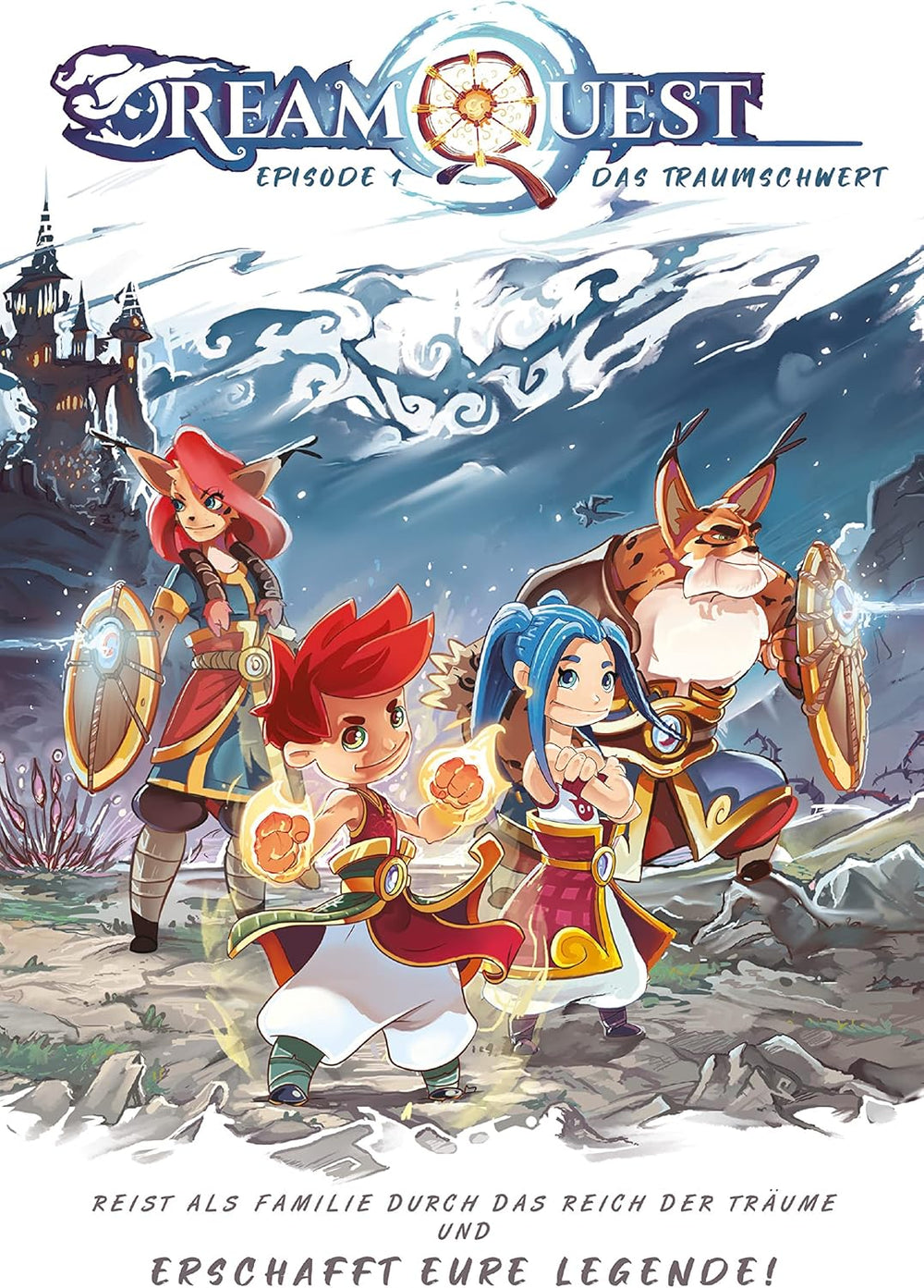 Vesmírná kráva, DreamQuest, Dětská hra, Příběhy, 2 hráči, Věk 6+, 30 minut, Němčina