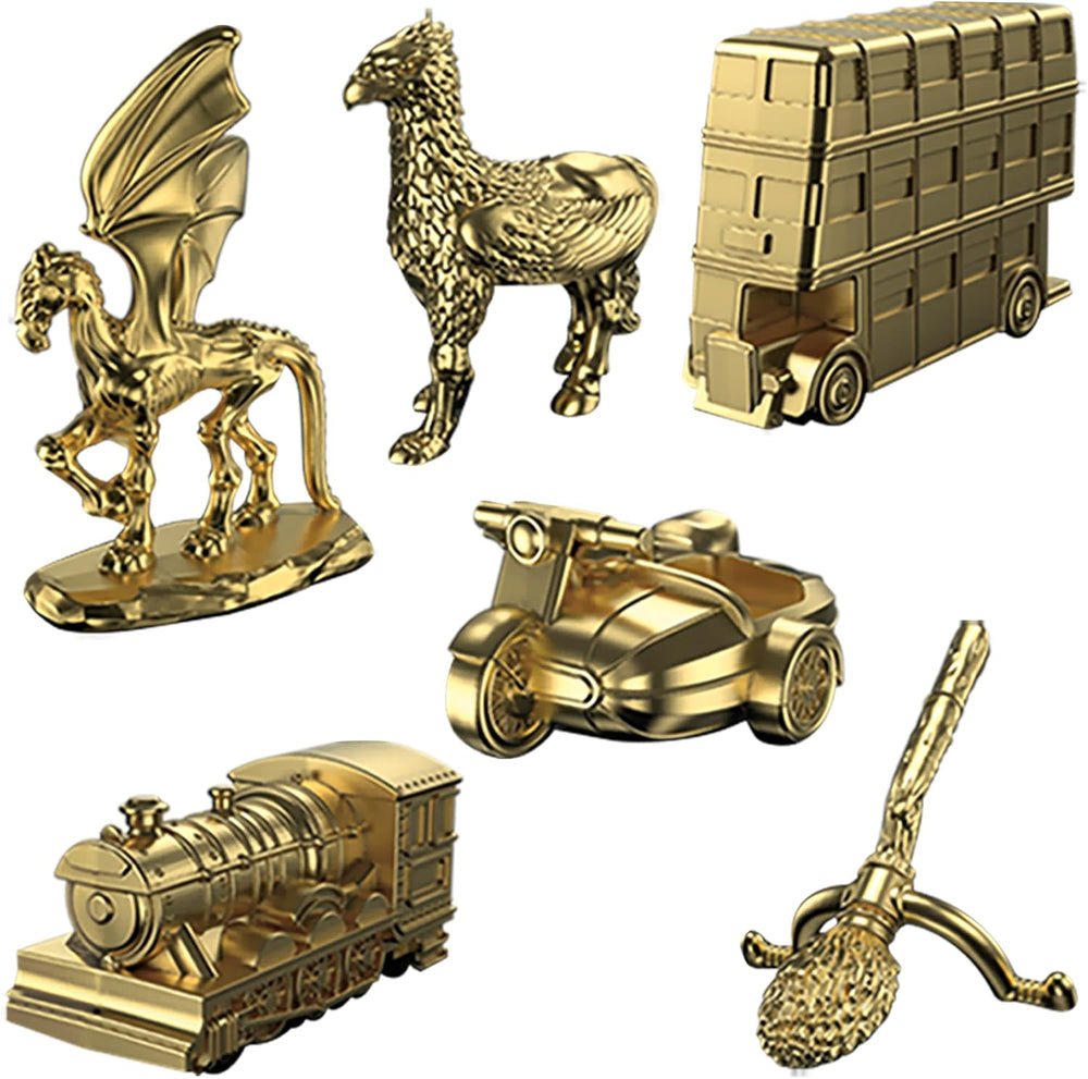 Stolní hra Monopoly Harry Potter Edition, rodinná hra pro 2 až 6 hráčů, věk 8+ – německá verze