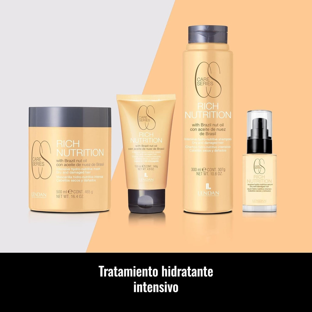 Mască de păr hidratantă - Nutriție bogată - 500 ml - păr uscat și deteriorat - cu ulei de nuci braziliene - hrănește și asigură o hidratare intensă a părului, repară Masca de par Naty Shop