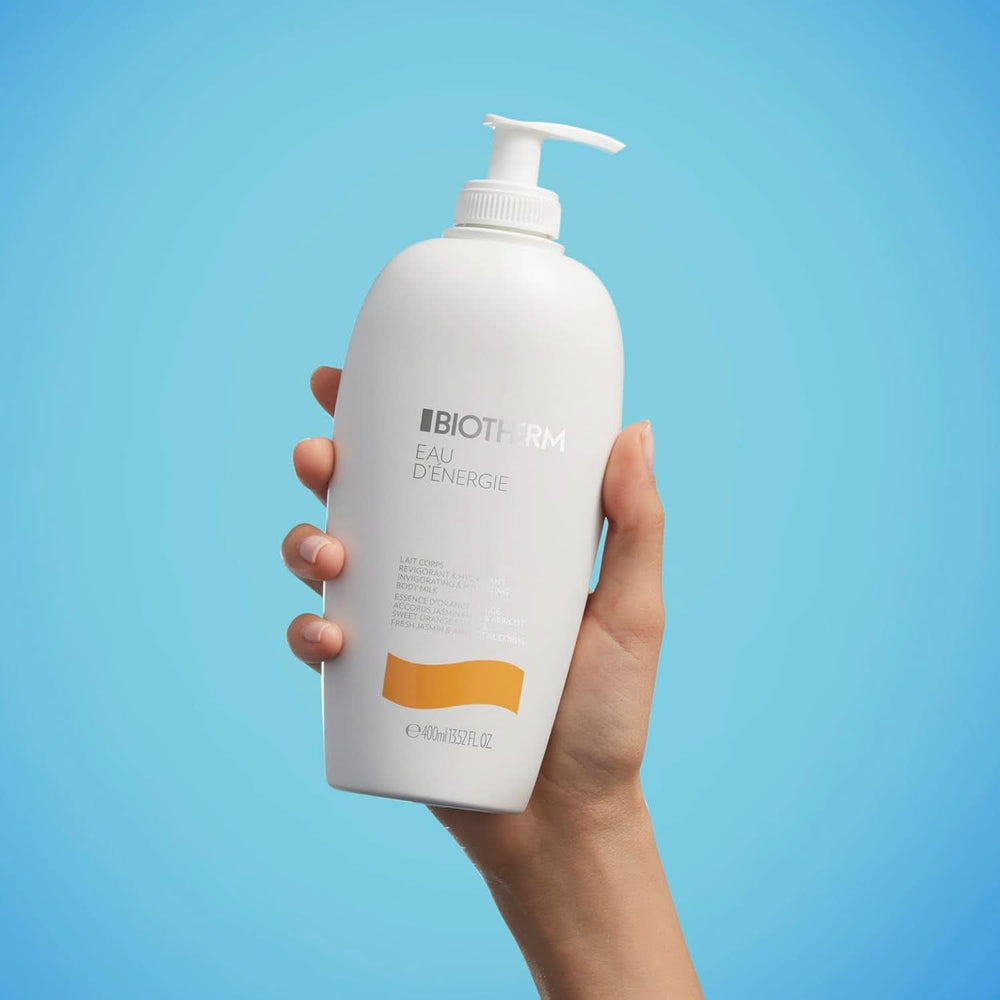Biotherm Eau D'Énergie, Tělové mléko pro všechny typy pleti, 400 ml Kosmetika a kosmetika Naty Shop