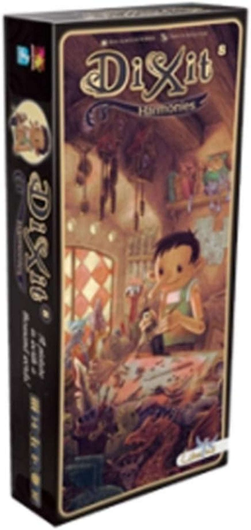 Asmodee, Dixit, versiune germană, joc de bază, O imagine valorează cât o mie de cuvinte, joc creativ de familie pentru 3-8 jucători cu vârsta de 8 ani și peste, Jocul anului 2010 cu o durată de joc de 30 de minute