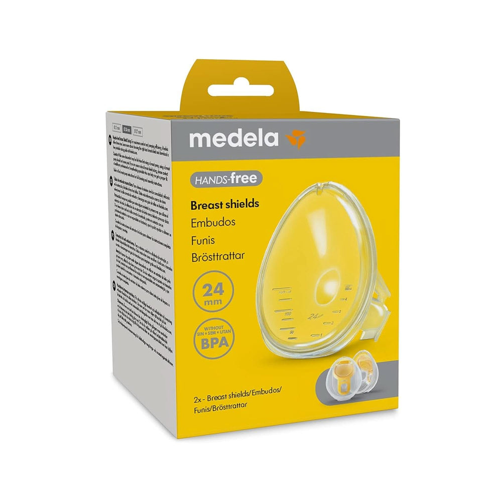 Medela Hands-free chrániče prsou, příslušenství k odsávačce mateřského mléka Příslušenství pro potraviny a kojení Bebe Naty Shop 24 Mm