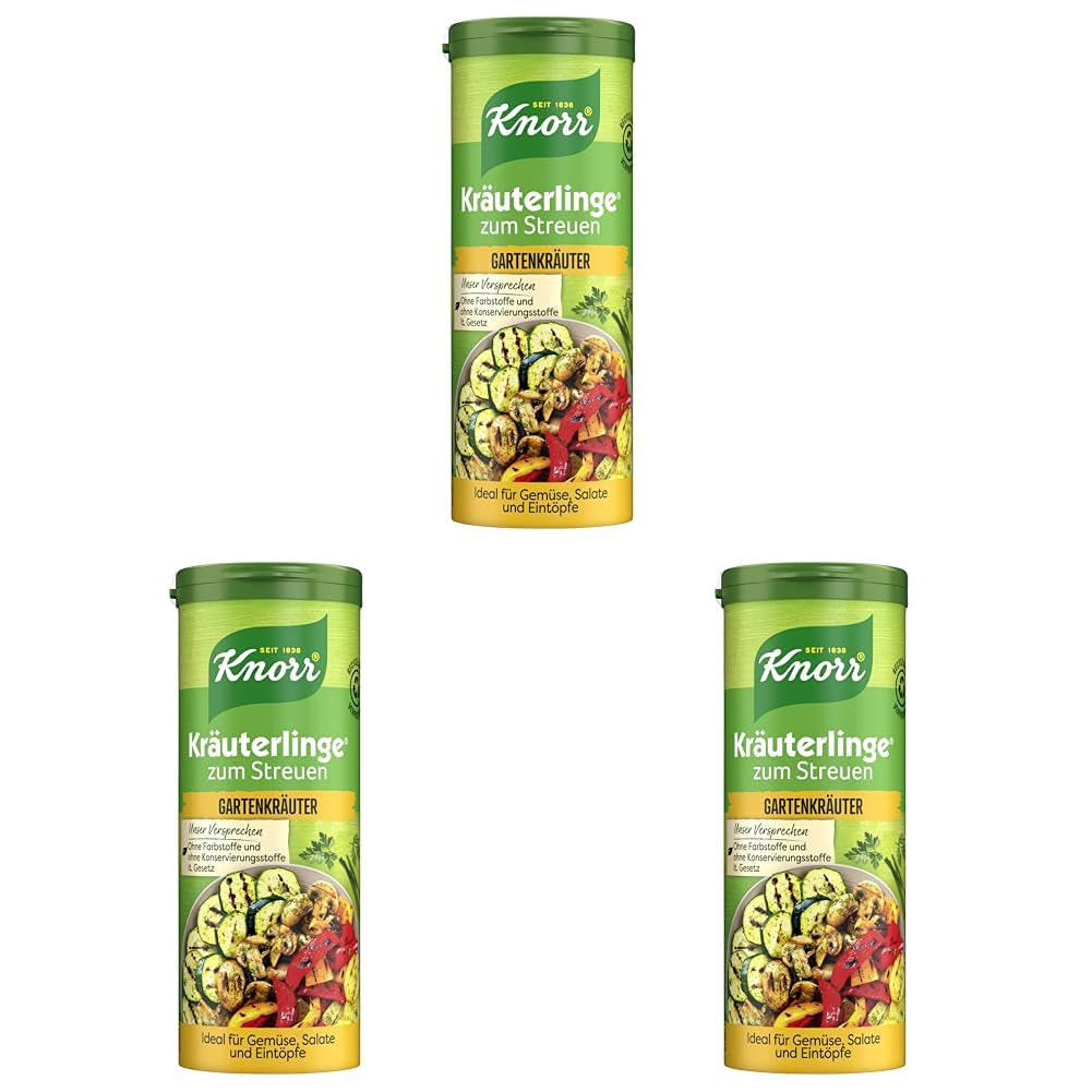 Knorr Kräuterlinge Italienische Kräuter Würzmischung zum Streuen für Pasta, Gemüse nebo einen Salat 60 g
