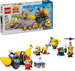 LEGO I - Jednoduše nenapravitelní 4 přisluhovači a stroj na banány I - Jednoduše nenapravitelná 4 herní sada Dětská hračka Minions Kreativní dárek pro chlapce a dívky 6 let 75580 Stavebnice Beuche den LEGO-Store Výchozí název