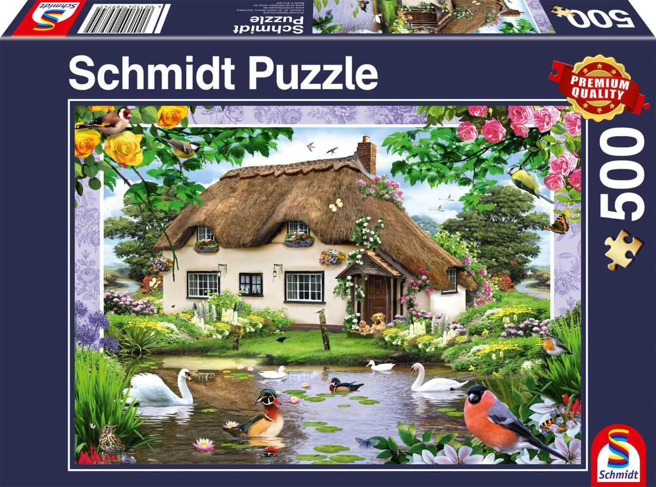 Schmidt Spiele Romantický venkovský dům 500dílné puzzle Naty Shop Výchozí název