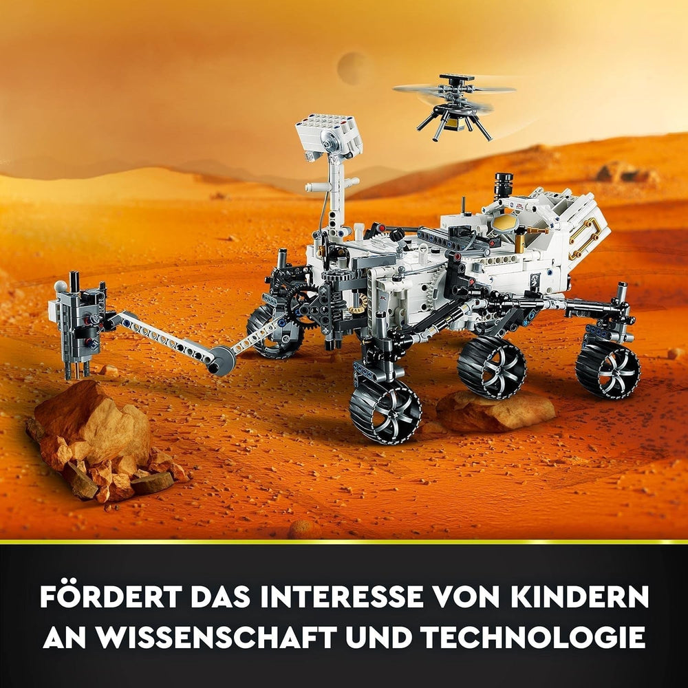 LEGO Space Toy Set 42158 Technic NASA Mars Rover Perserverance s aplikací Ar, Vědecká stavebnice pro dívky a chlapce 10+ stavebnic Besuche den LEGO-Store