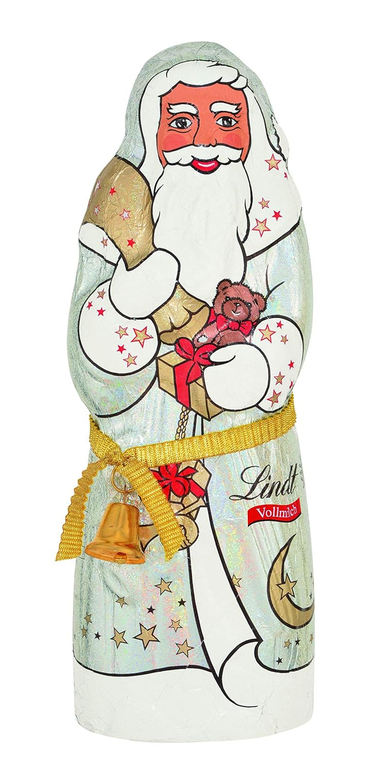 Lindt Santa Glamour, mléčná čokoláda, nový design, 1 balení (18 x 125 g)