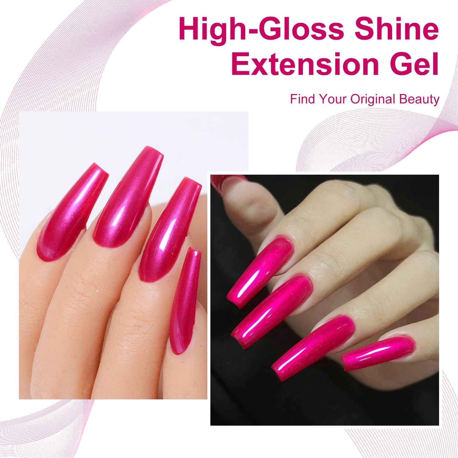 Oja cu uscare rapidă, ojă Crimson Summer pentru nail art, ojă obișnuită 12,1 ml