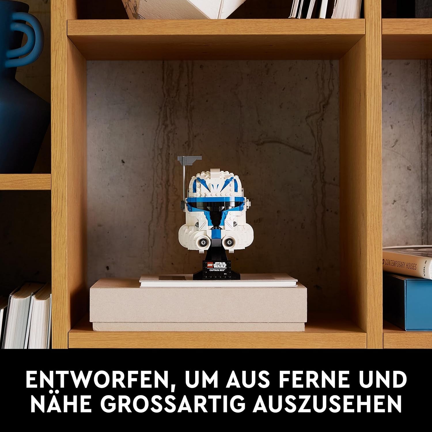 LEGO 75349 Sada helmy kapitána Rexe ze Star Wars Sběratelský sběratelský model z řady 2023 Model 2023 Souvenýr a nápady na dárky Stavebnice Besuche den LEGO-Store