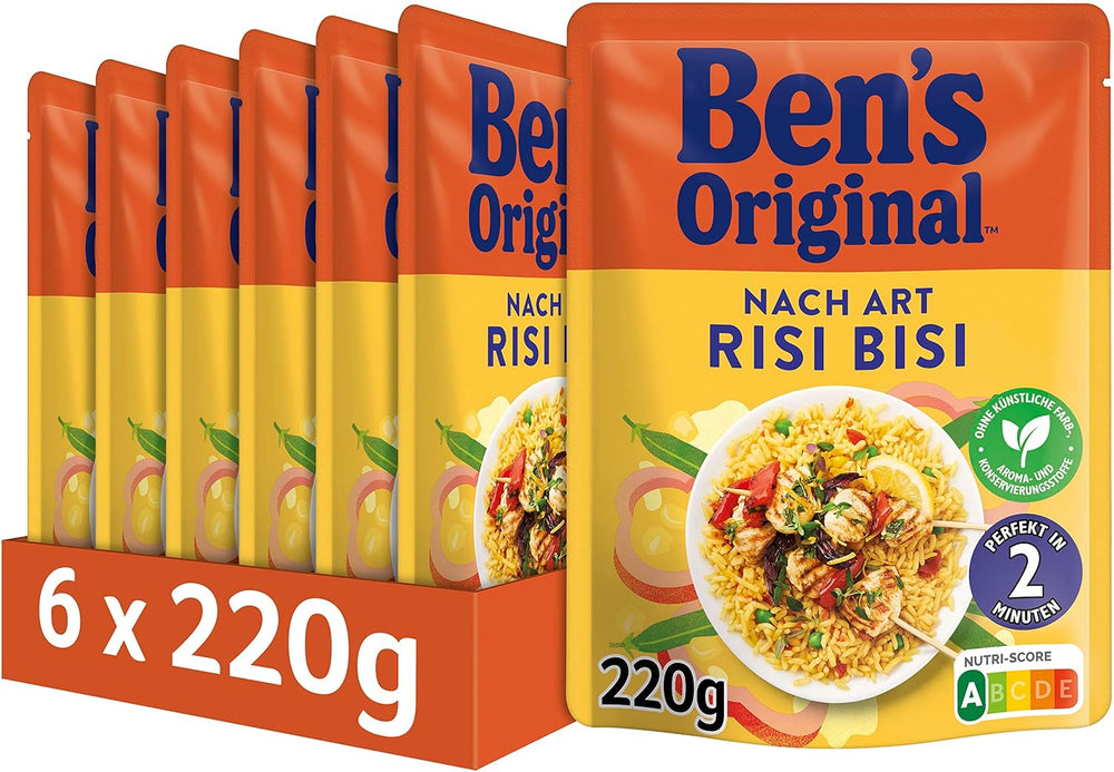 BEN'S ORIGINAL™ Mexická expresní rýže 6 x 220 g