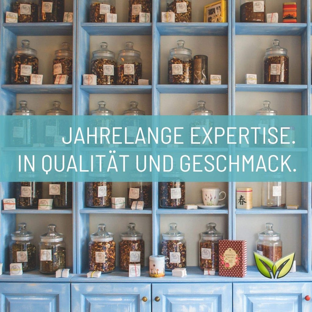 Ceai Teeverliebt cu plante de munte, ceai de plante vrac cu frunze de mure, amestec de ceai organic, 1 kg