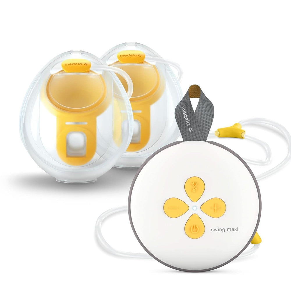 Medela Swing Maxi dvojitá elektrická pumpa - dobíjecí přes USB Příslušenství Jídlo a kojení Bebe Naty Shop Swing Maxi Hands-free