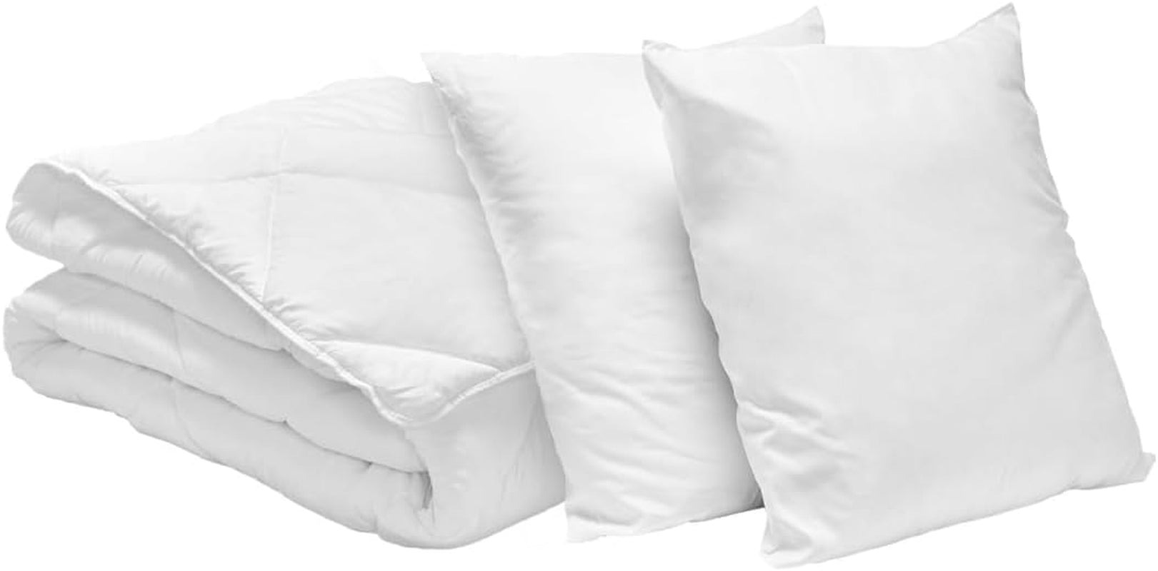 Bleu Calin Pack přikrývka 1 osoba 140X200 Cm + 1 polštář 60X60 Cm, praní na 95° Přikrývky a přikrývky Naty Shop 220 X 240 Cm 2 polštáře