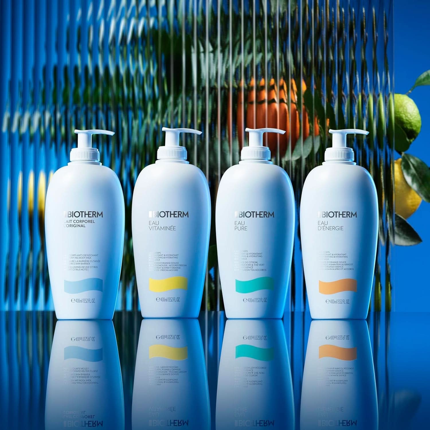 Biotherm Eau D'Énergie, Tělové mléko pro všechny typy pleti, 400 ml Kosmetika a kosmetika Naty Shop