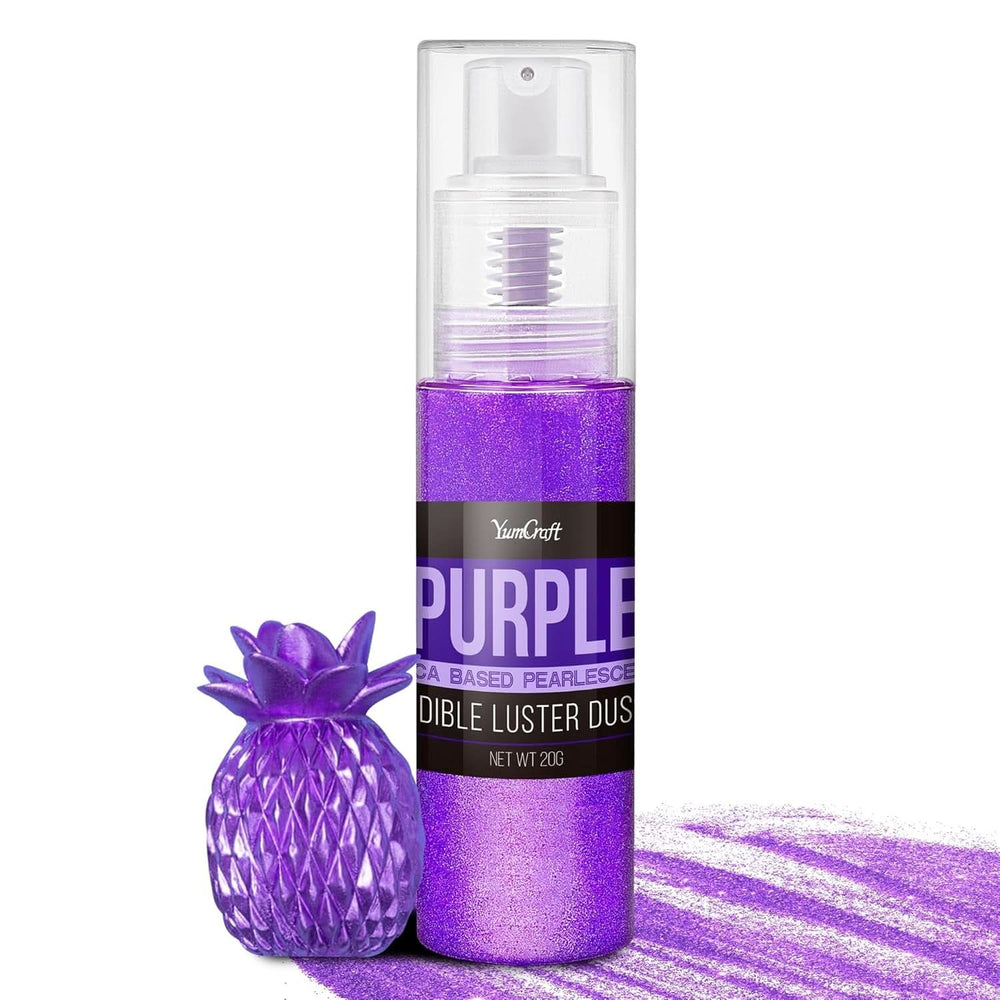 Jedlé třpytky ve spreji, 20 gramů Naty Shop Violet