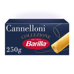 Barilla Collezione Cannelloni Vysoce kvalitní těstoviny z tvrdé pšenice Always Al Dente Balení 12 ks (12 x 250 g)