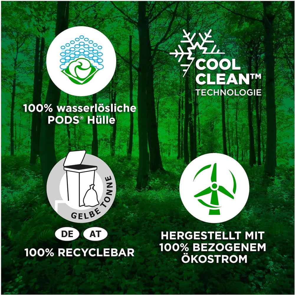 Ariel Allin1 PODS, Color+ kapsle tekutého pracího prostředku 53 praní, vynikající odstranění skvrn při prvním praní Prací prostředky Rufe Naty Shop