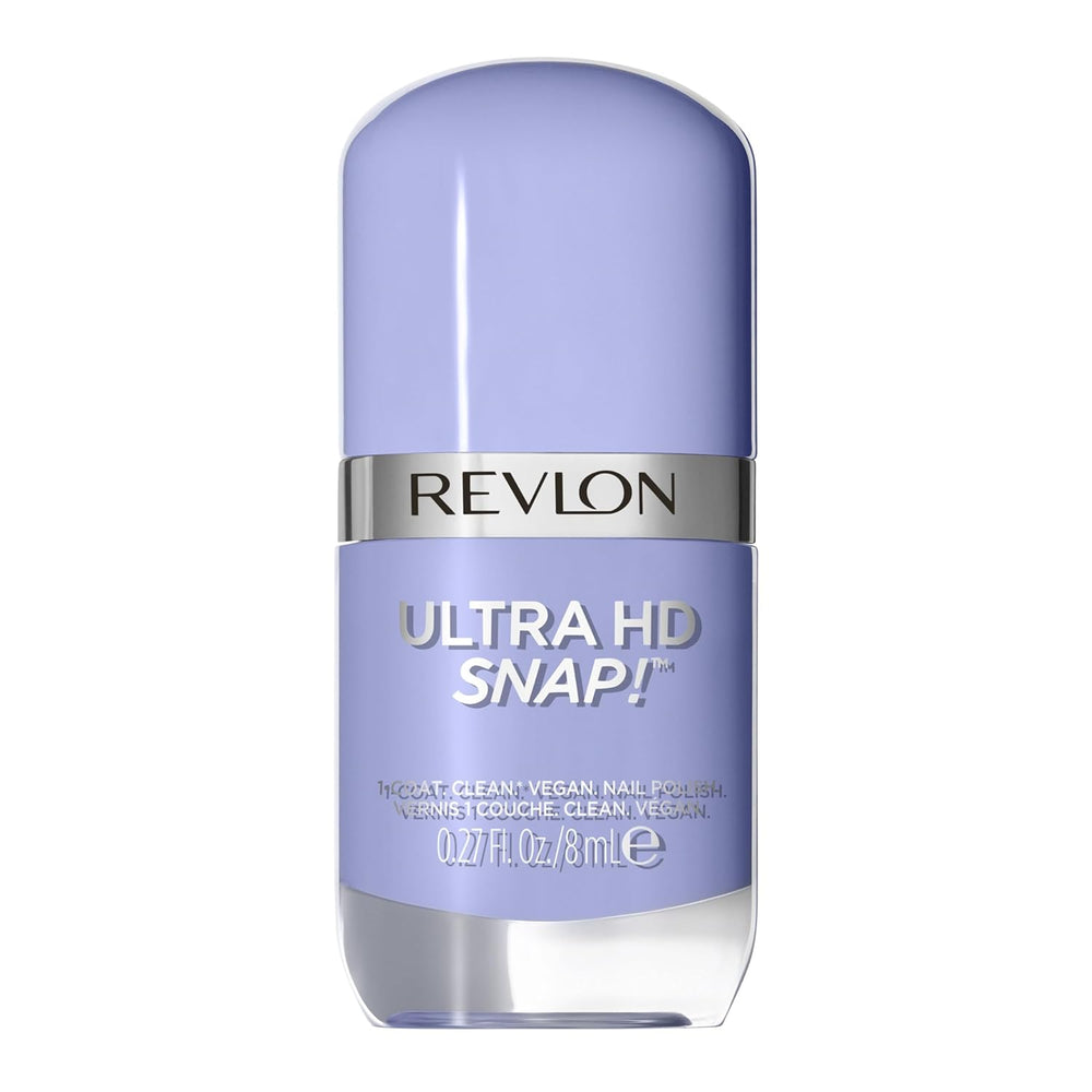 Revlon Ultra HD Snap Lak na nehty Dlouhotrvající veganské složení Rychle schnoucí jedna vrstva Plná krycí barva (8 ml) Hot Stuff (007) Unisex
