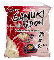 Miyako Sanuki Udon nudle, vařené, balení 12 ks (12 x 200 g)