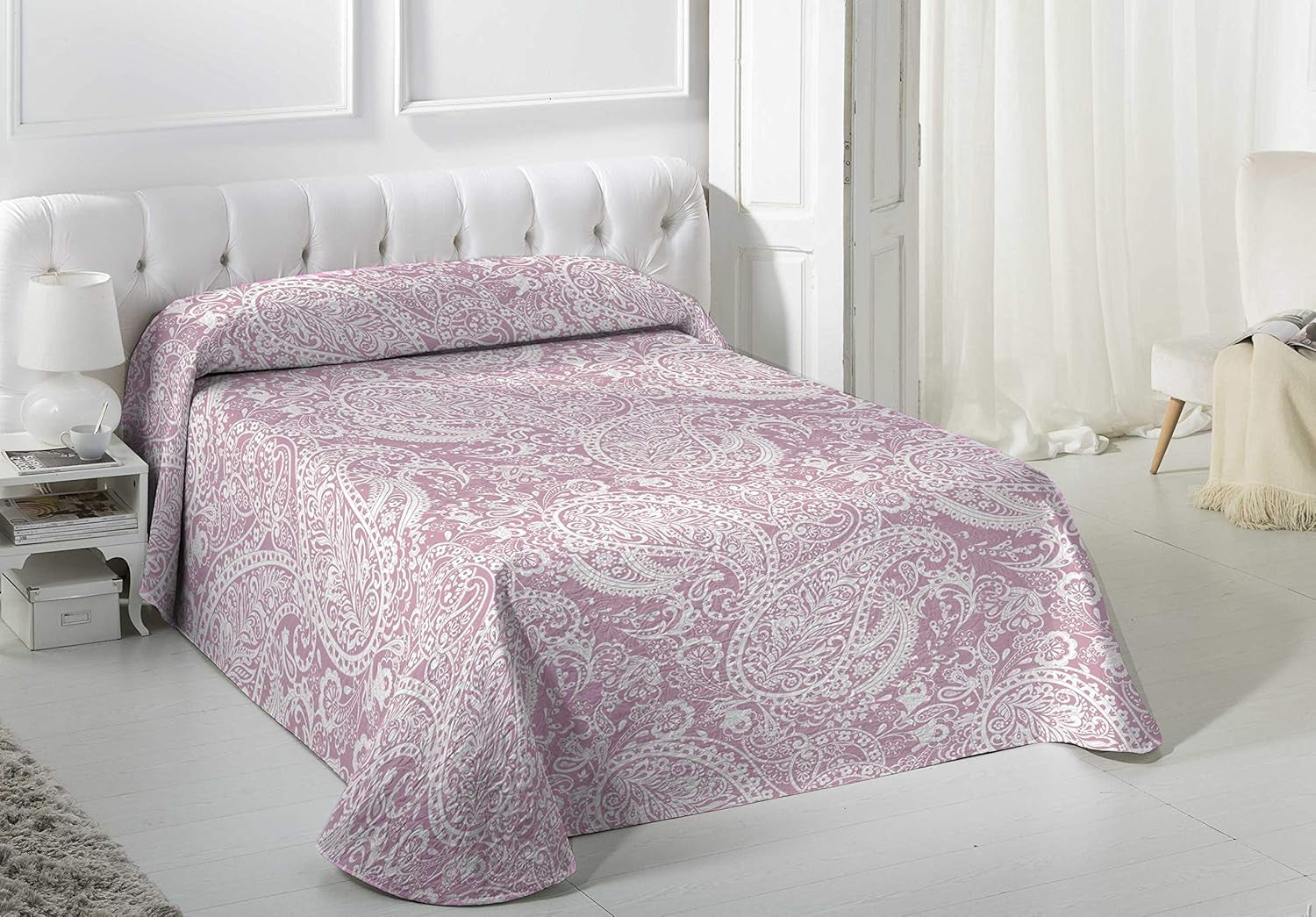 VIALMAN Lehká deka Sofia 29, Bavlna Polyester, Hnědá, Cama 135: 230 X 270 Cm Postele a přikrývky Besuche den VIALMAN-Store Růžová 180 X 190 Cm