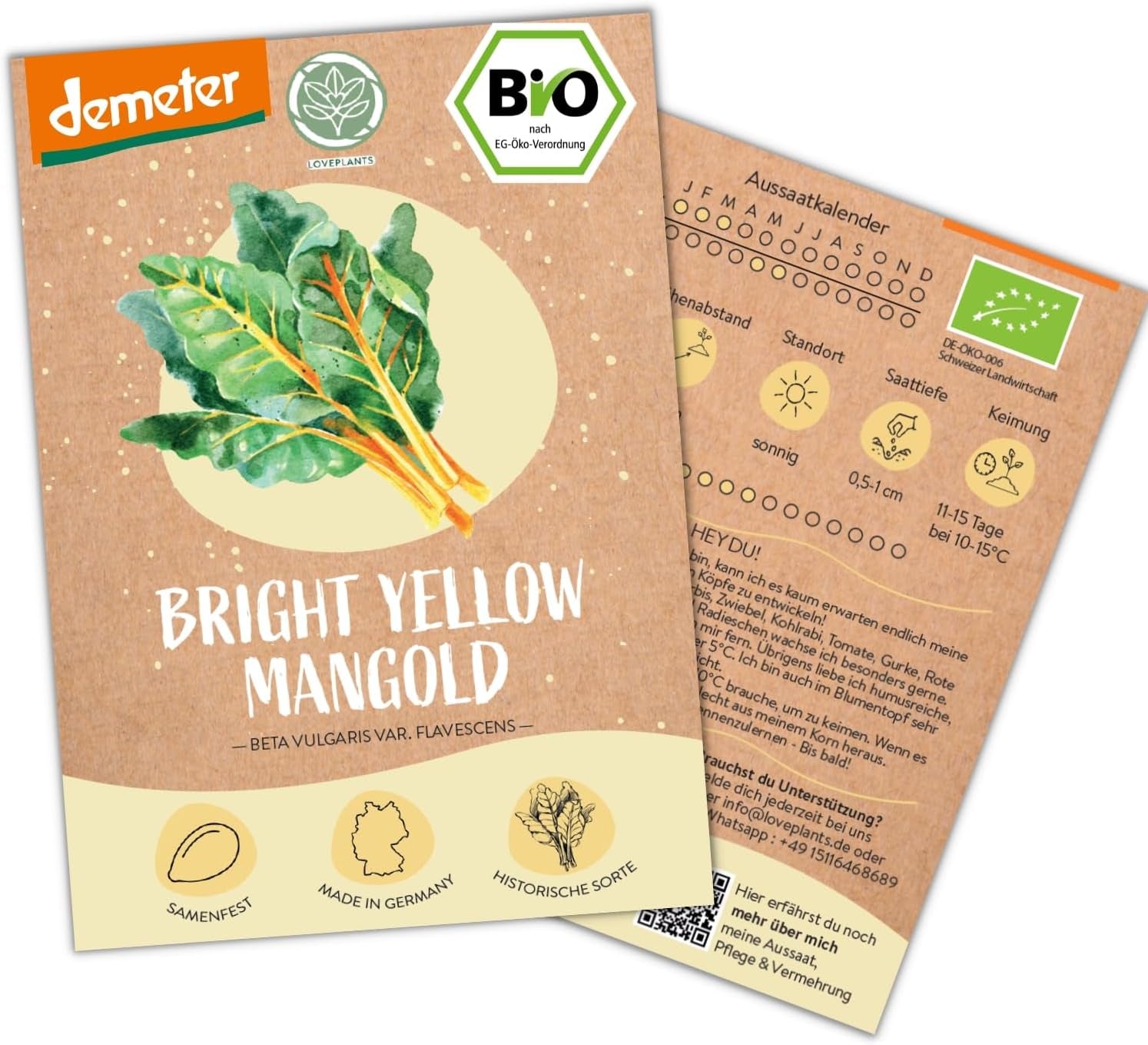 Bio mini semena mexické okurky, 10 svačinových semen okurky, vysoká klíčivost, certifikace Demeter a otevřená opylování | LOVEPLANTS Semena zeleniny na balkónové zahradě - dědičné odrůdy zeleniny