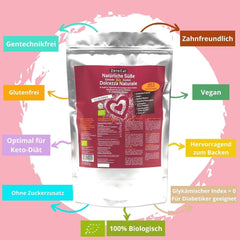 Zerocal - organický erythritol 1KG sladidla Naty Shop