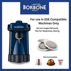 Caffè Borbone Kompostierbare Kaffeepads, Rote Kaffeemischung - 150 Pads - Kompatibel mit ESE System Papier Pads 44 mm