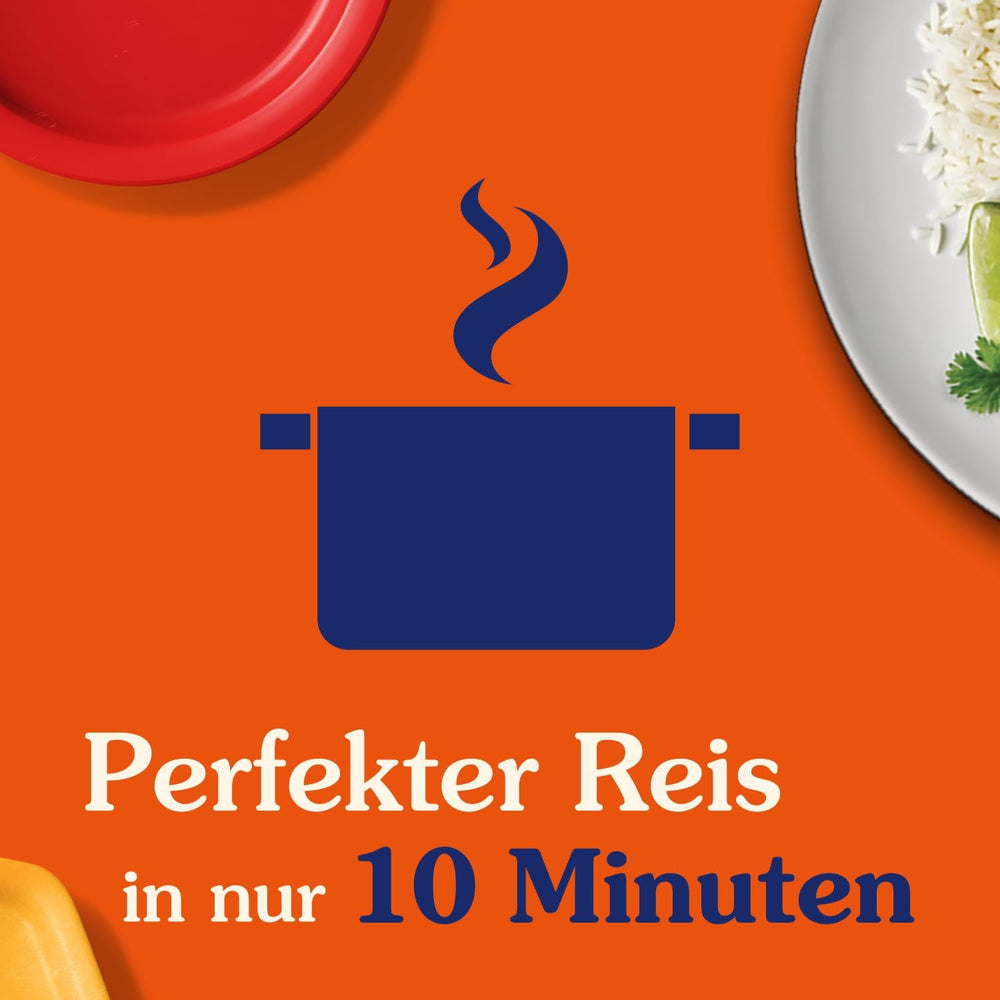 Orez cu bob lung BEN'S ORIGINAL™, fiert în pungă, 10 minute, 6 x 1 kg
