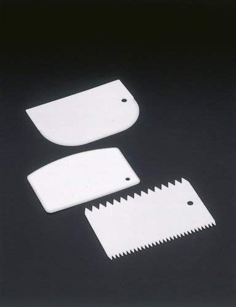 Spatulă pentru aluat Metaltex 252521080, 3 bucăți, din plastic