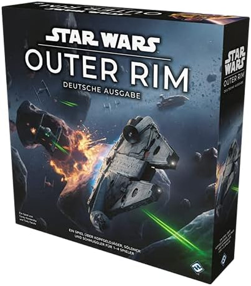 Fantasy Flight Games, Star Wars: Outer Rim, Expertenspiel, Brettspiel, 1-4 Spieler, Ab 14+ Jahren, 120+ minut, Deutsch
