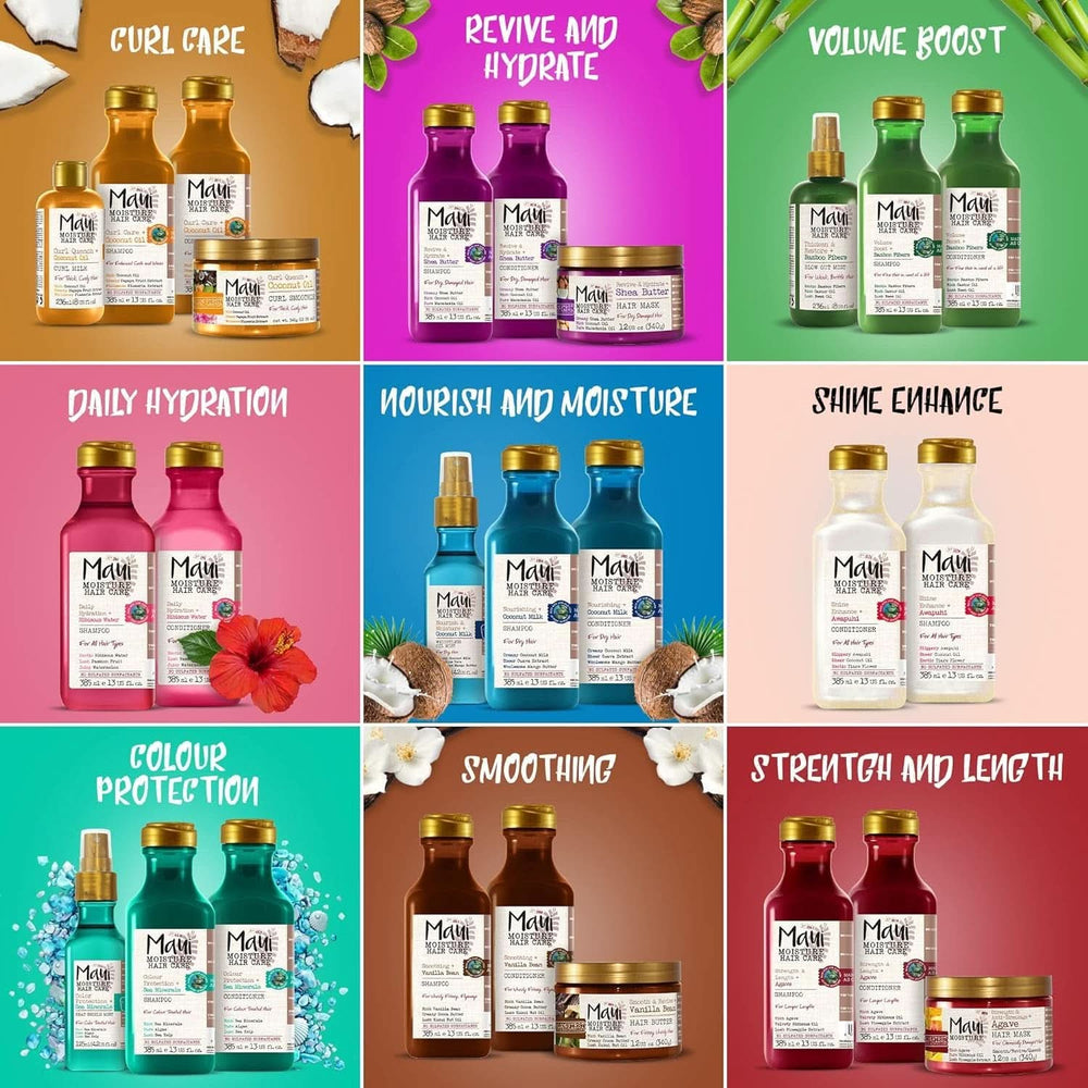 Maui Moisture Revive & Hydrate + bambucké máslo, šampon nebo kondicionér, 385 ml sprcha a koupel Naty Shop
