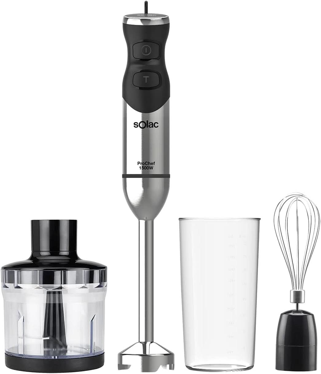Pro Chef 1000 Standmixer, W, Edelstahl Kitchen Naty Shop 1500W | 3 Příslušenství