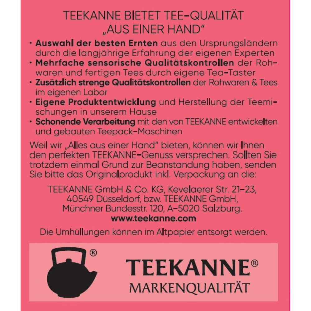 Teekanne Premium Fruit Selection, pachet de 5 (5 x 20 pliculețe de ceai), 5 x 60 g