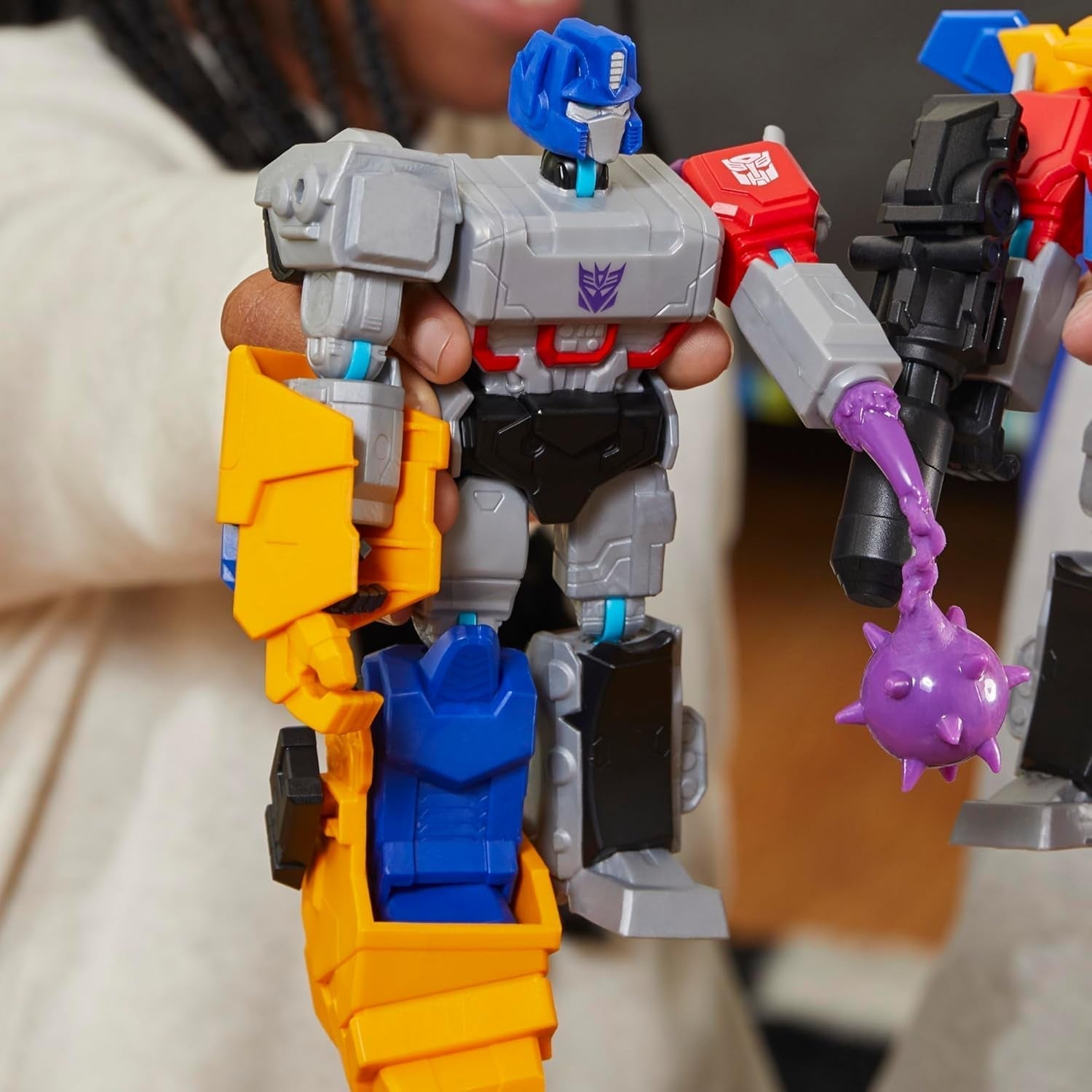 Transformers Mixmashers Optimus Prime Přizpůsobitelné Deluxe akční figurky a příslušenství Akční figurky Naty Shop