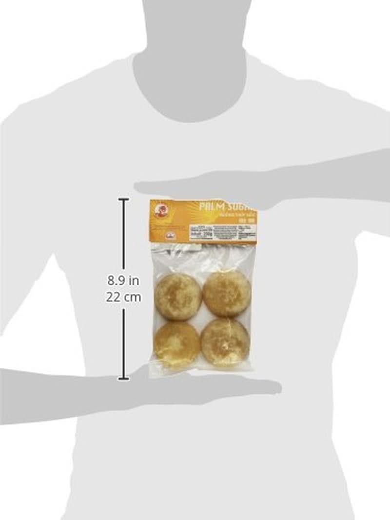 Palmzucker, Scheiben (1 X 200 G) Sladidla Naty Shop