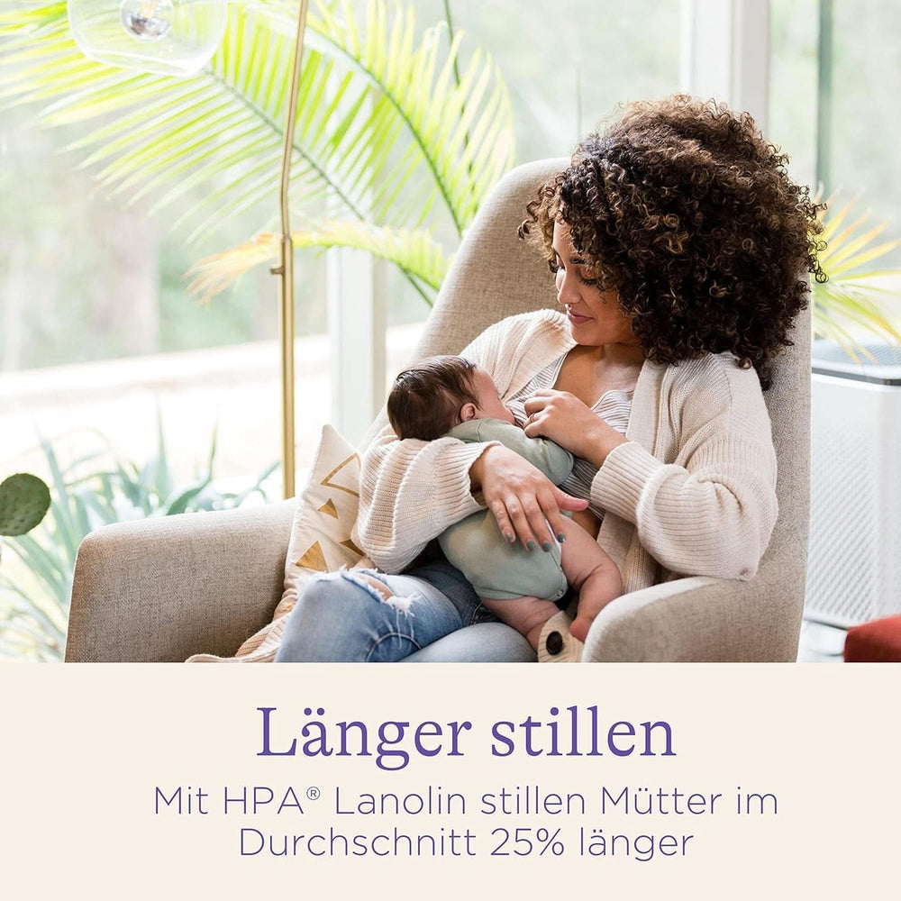Lansinoh HPA Lanolin Brustwarzensalbe, 10 ml - 100% Natürlich - Beruhigt & Schützt Beanspruchte Brustwarzen - Klimaneutral, 10940, Farblos Příslušenství Jídlo a kojení Baby Naty Shop