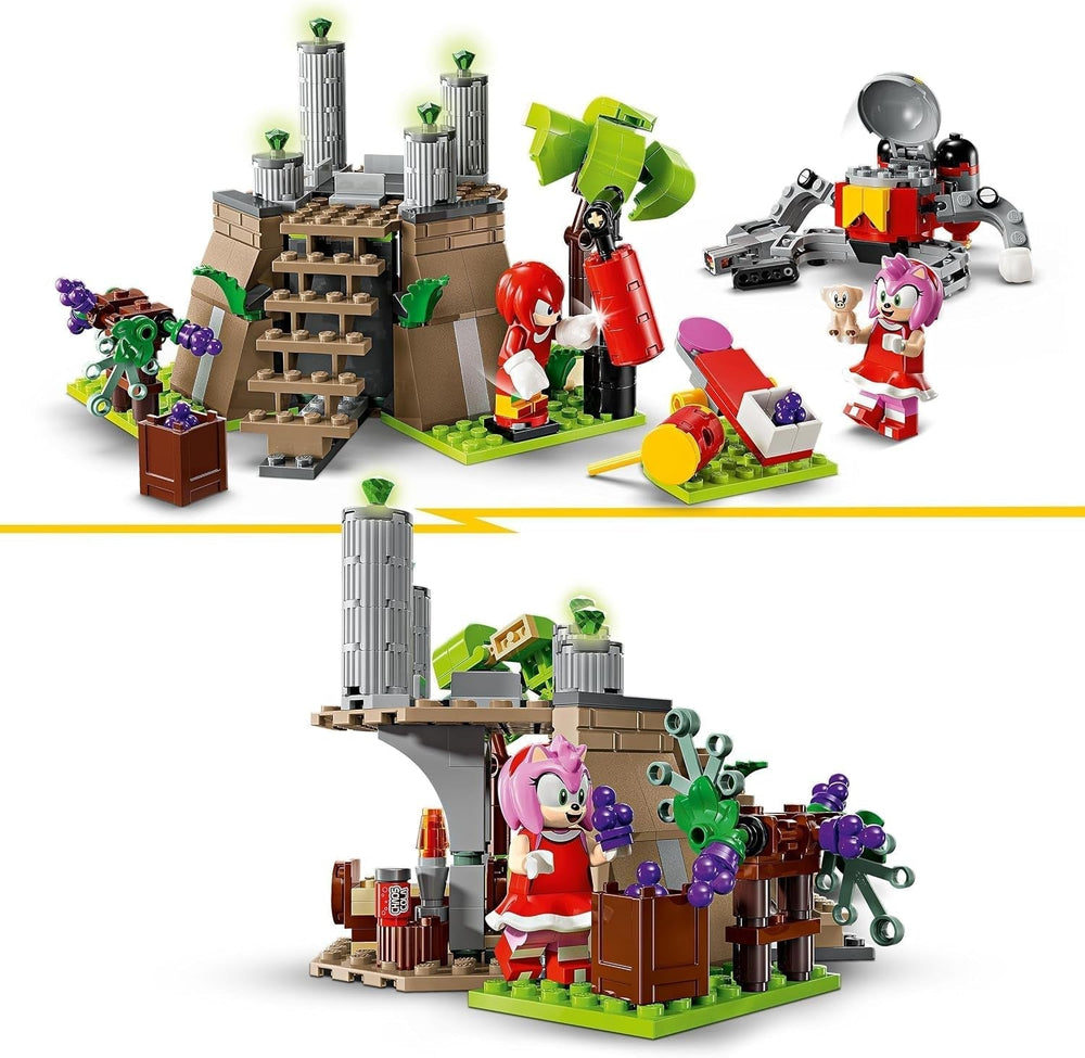LEGO Sonic the Hedgehog Knuckles and the Shrine of Master Emerald Sběratelská hračka Hračka Dárek Dobrodružná stavebnice pro chlapce a dívky 8 let 76998 Stavebnice Besuche den LEGO-Store