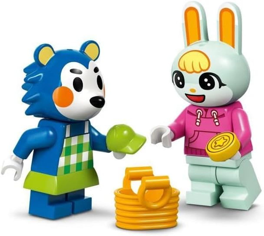 Kreativní stavebnice na hrdiny LEGO Animal Crossing Tailoring Sisters, dárek pro dívky, chlapce a fanoušky videoher od 6 let, dobrodružná sada 77055 Stavebnice Besuche den LEGO-Store