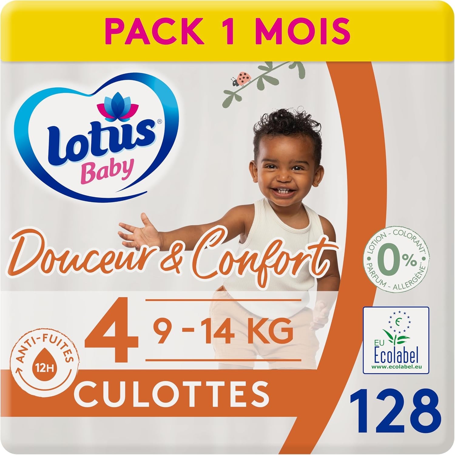 Douceur Naturelle - Kalhotky, Velikost 6 (16-26 kg) Balení 1 měsíc - 112 kalhotek