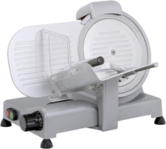 90018 Luxury 22 GS, elektrický kráječ, hliník, stříbrná/černá Kráječe a kráječe Naty Shop Silver / Black Luxus Gs 22 Cm