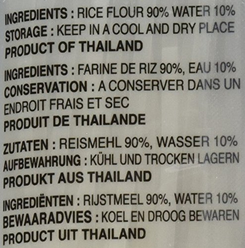 Kohout rýžové nudle, 3 mm, Grade 1 (1 balení x 375 g)