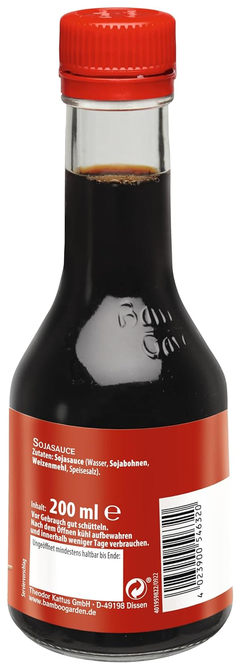 Bambusová zahrada - Chinesische Sojasauce , Würzsauce für Fleisch, Geflügel, Gemüse und vieles more , 1 x 200 ml (Verpackungsdesign kann abweichen)