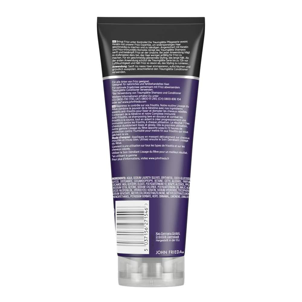 John Frieda - Frizz Ease Dream Smoothing Shampoo, 250 ml Sprcha a vana Naty Shop