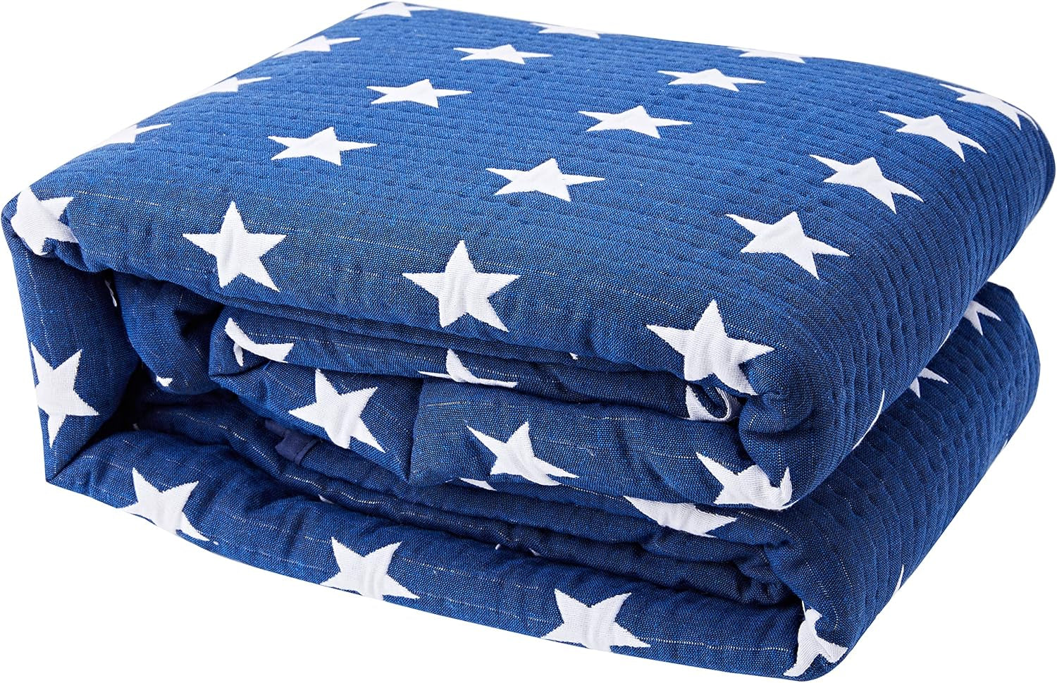 VIALMAN přikrývka na postel Sofia 10 king size bed | hvězdná deka | rozměr přikrývky 250 X 270 cm | přehoz na postel a pohovku tmavě modrá Postele a přehozy Besuche den VIALMAN-Store Námořnická modrá 250 X 270 Cm