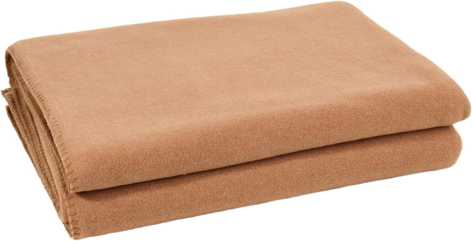 Zoeppritz Decke in Der Farbe: Rot, Aus 65% Polyester, 35% Viskóza Hergestellt, Gre¶ÃŸe: 160X200 Cm, 103291-235-160X200