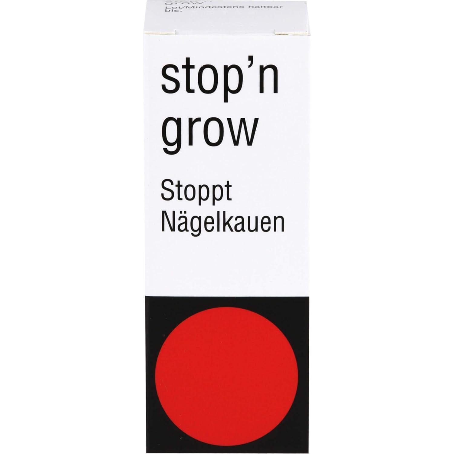 Tinktura Stop'n Grow zabraňuje kousání nehtů, roztok 8 ml