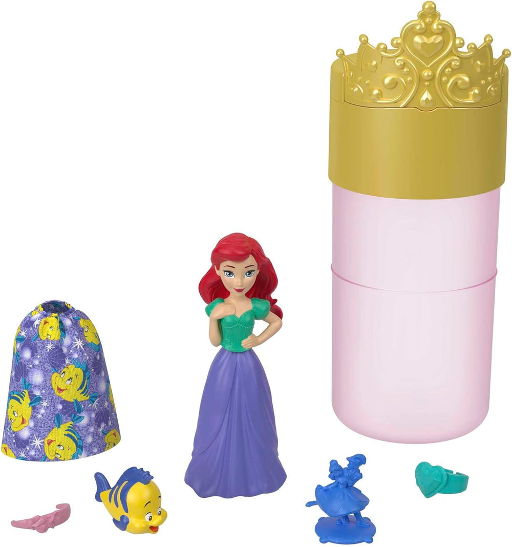 Disney Prinzessin-Spielzeug, Royal Color Reveal-Puppe s 6 Überraschungen zum Auspacken, Freundschaft-Serie s figurkou přátel, inspirací Disney-Filmen